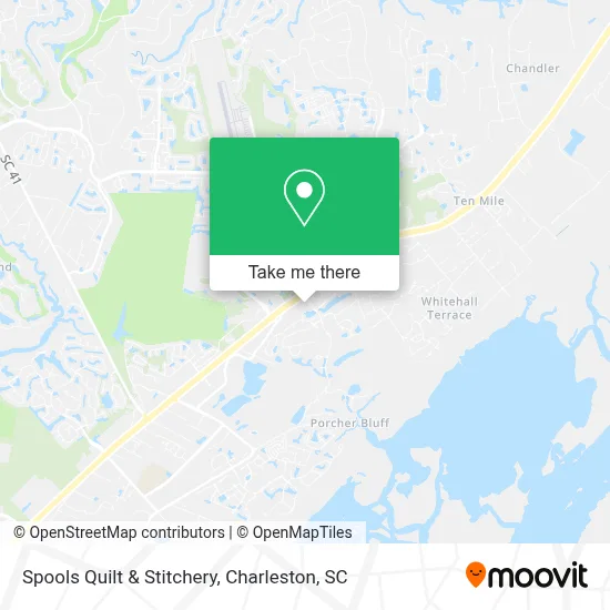 Spools Quilt & Stitchery map