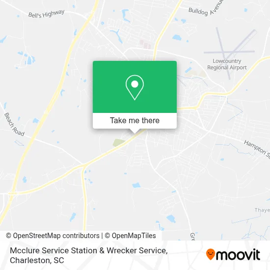 Mcclure Service Station & Wrecker Service map