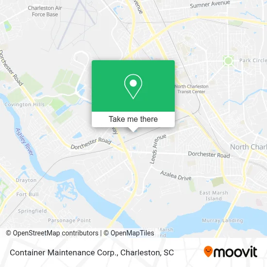 Container Maintenance Corp. map