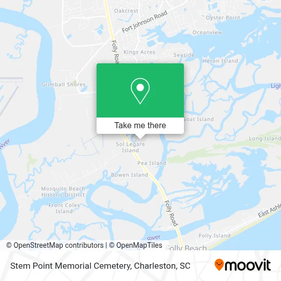 Stem Point Memorial Cemetery map