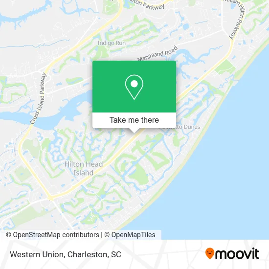 Western Union map