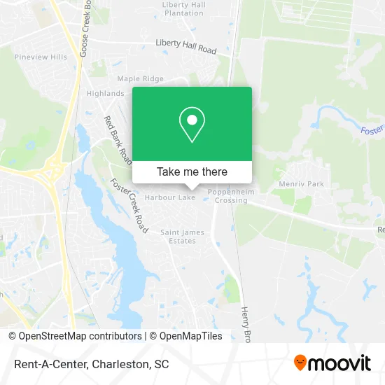 Rent-A-Center map