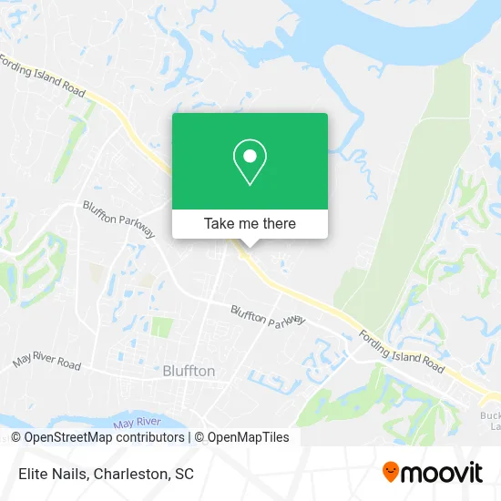 Elite Nails map