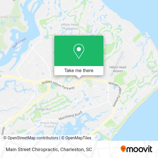 Main Street Chiropractic map