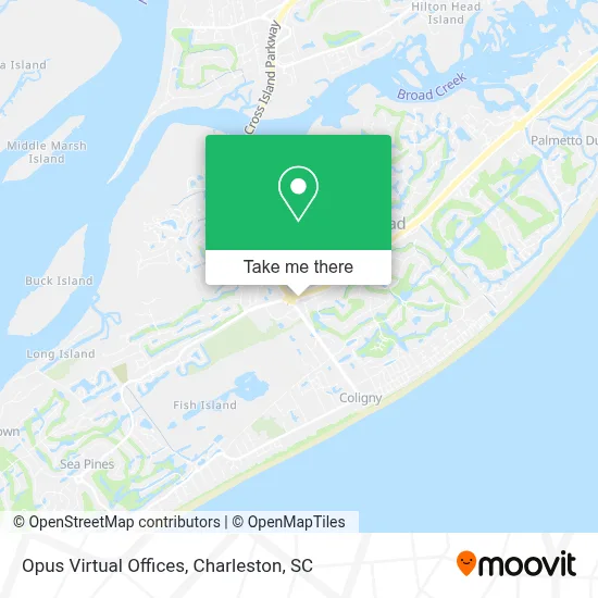 Opus Virtual Offices map