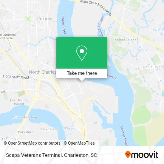 Scspa Veterans Terminal map