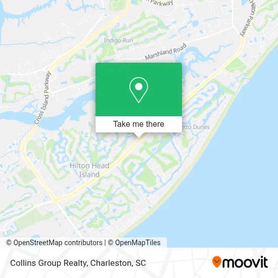 Collins Group Realty map