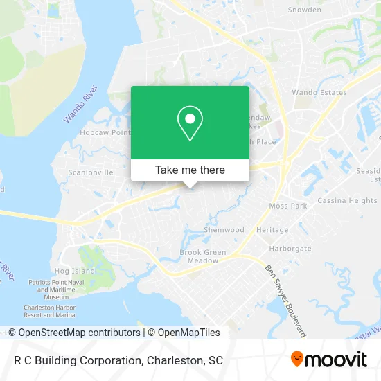 R C Building Corporation map