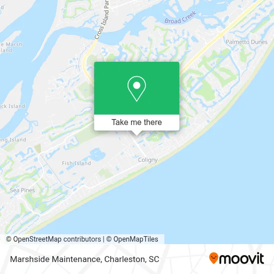 Marshside Maintenance map