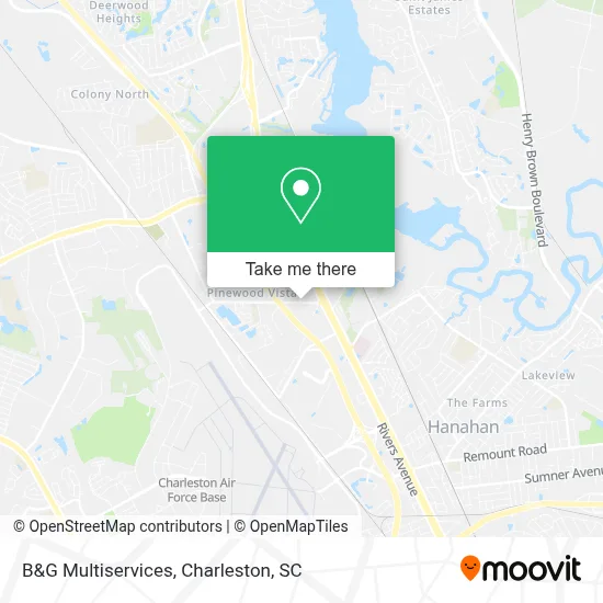 B&G Multiservices map
