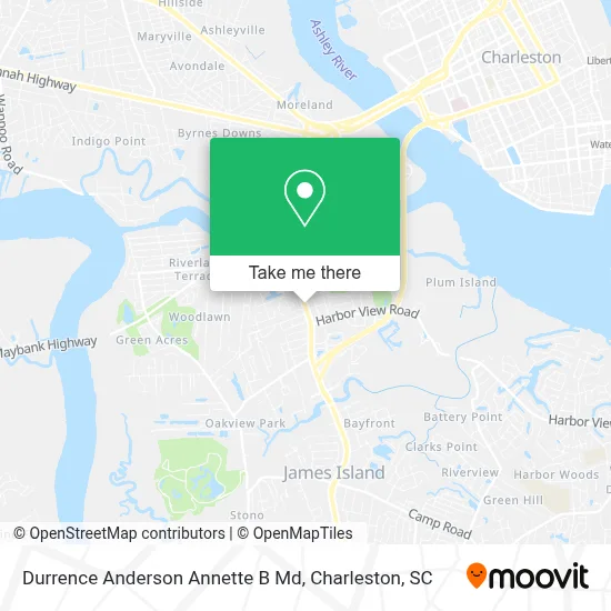Durrence Anderson Annette B Md map
