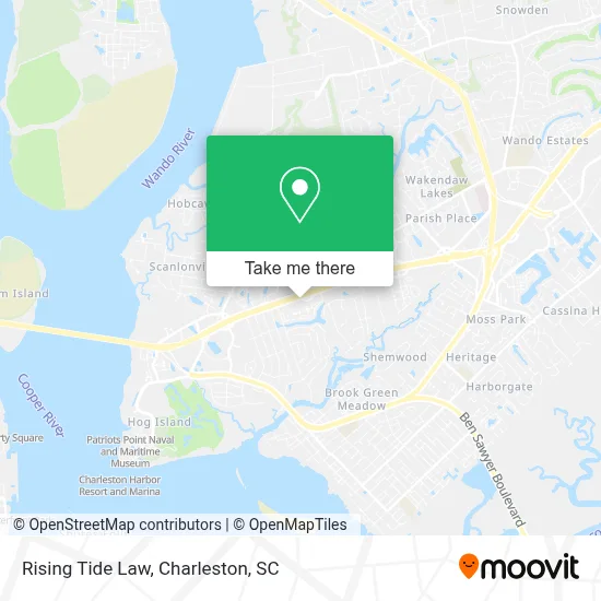 Rising Tide Law map