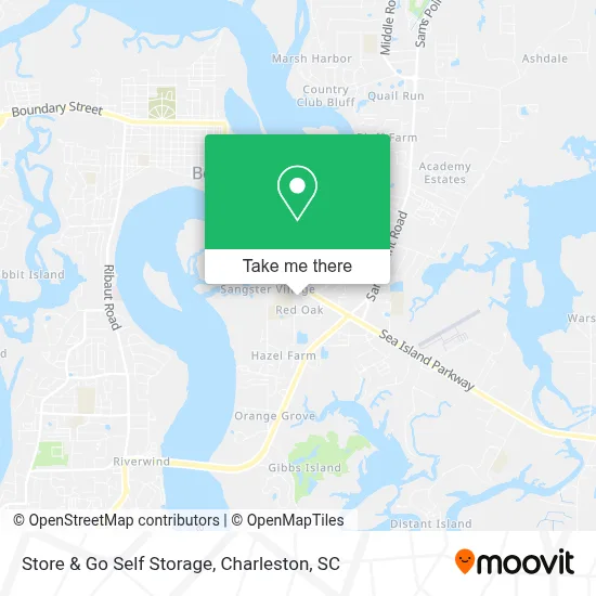 Store & Go Self Storage map