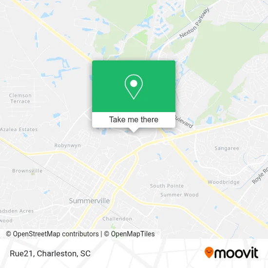 Rue21 map