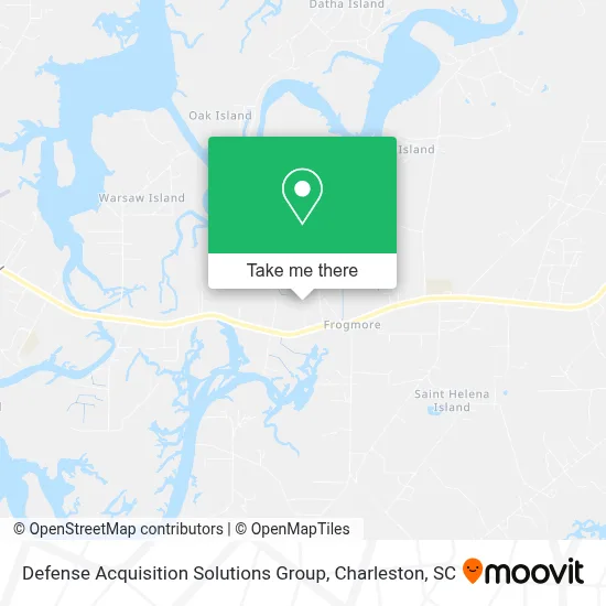 Defense Acquisition Solutions Group map