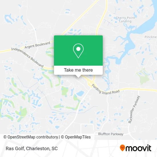 Ras Golf map