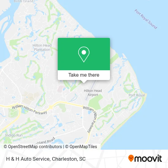 H & H Auto Service map