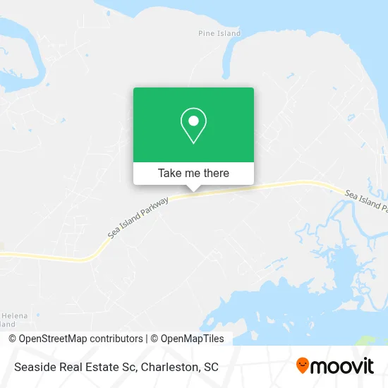 Seaside Real Estate Sc map