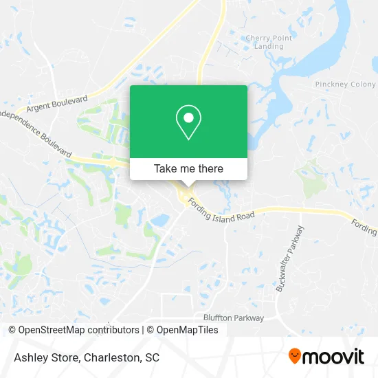 Ashley Store map