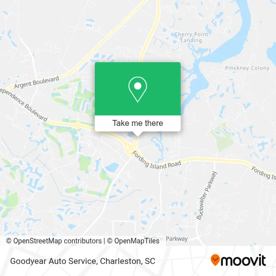 Goodyear Auto Service map