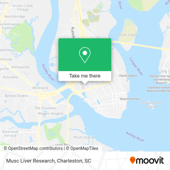 Musc Liver Research map