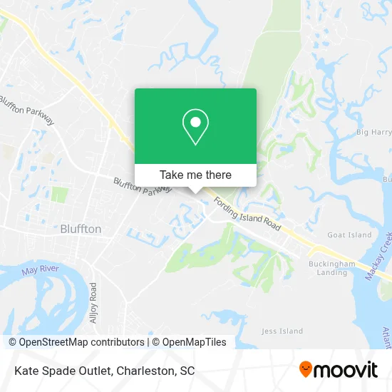 Kate Spade Outlet map