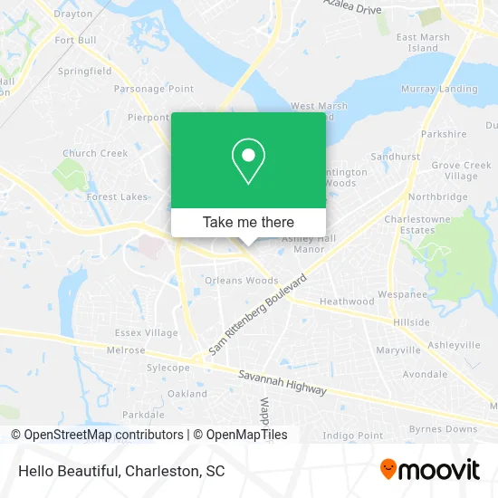 Hello Beautiful map