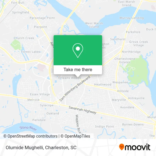 Olumide Mughelli map
