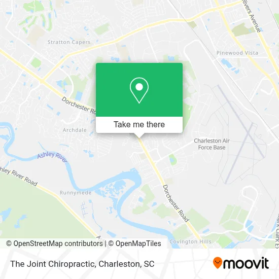 The Joint Chiropractic map