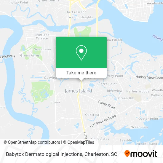 Babytox Dermatological Injections map