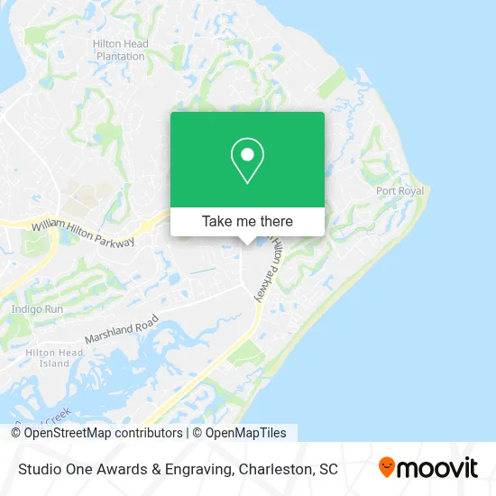 Studio One Awards & Engraving map