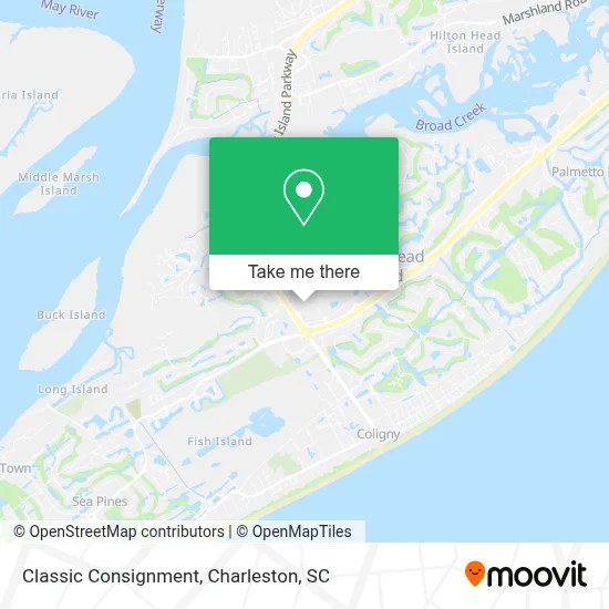 Classic Consignment map