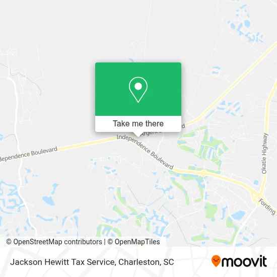 Jackson Hewitt Tax Service map