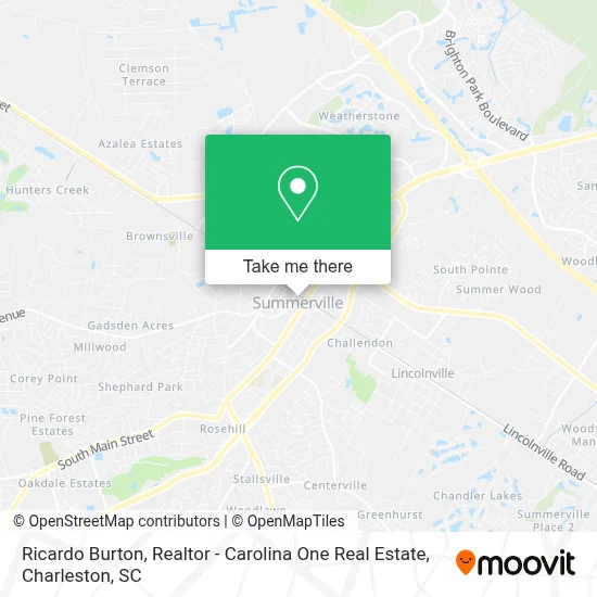 Ricardo Burton, Realtor - Carolina One Real Estate map