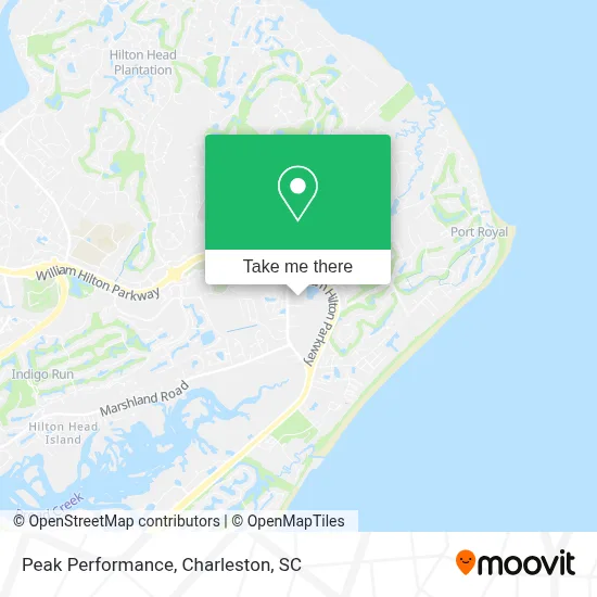 Peak Performance map