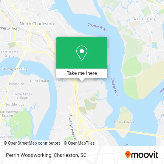 Perrin Woodworking map