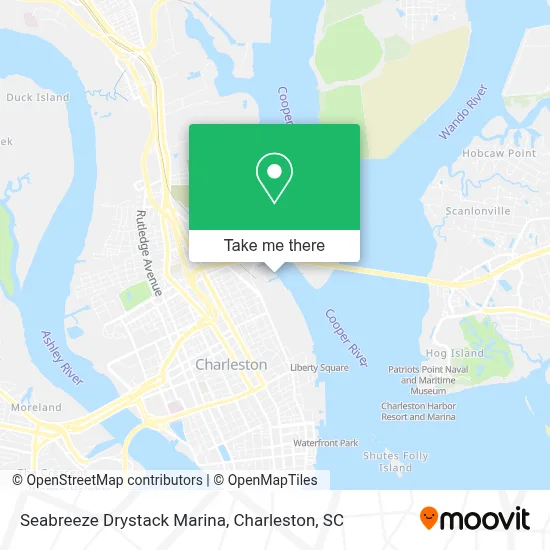 Seabreeze Drystack Marina map