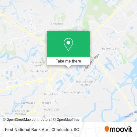 First National Bank Atm map