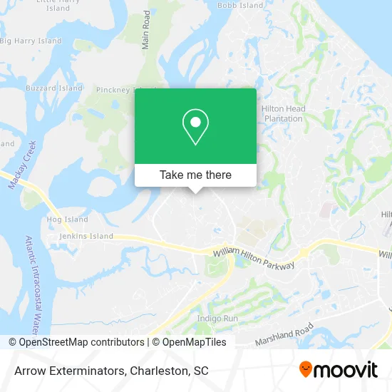Arrow Exterminators map