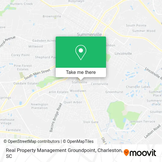 Real Property Management Groundpoint map