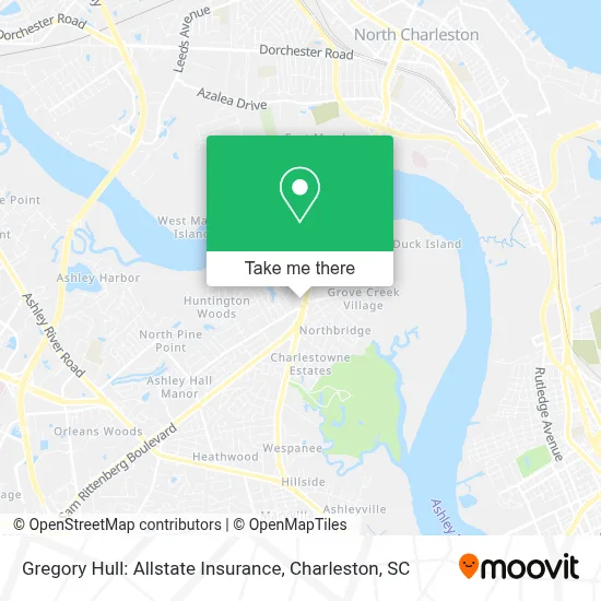 Gregory Hull: Allstate Insurance map