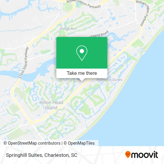 Springhill Suites map
