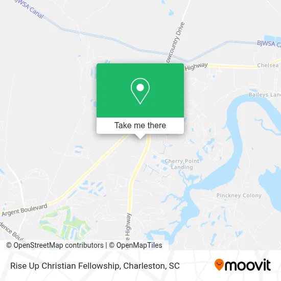 Rise Up Christian Fellowship map