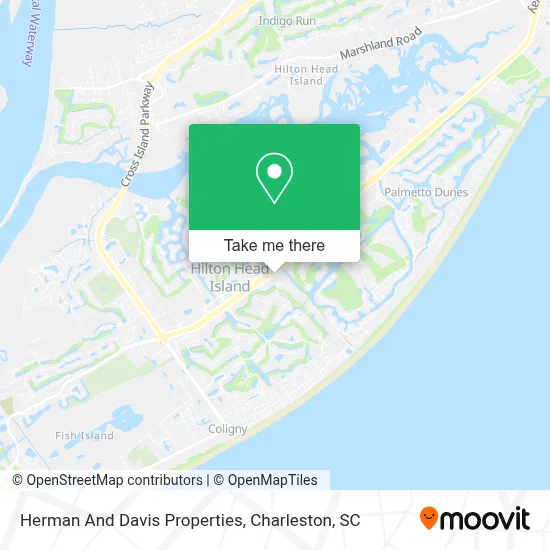 Herman And Davis Properties map