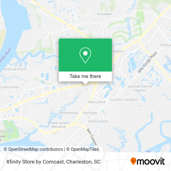 Xfinity Store by Comcast map