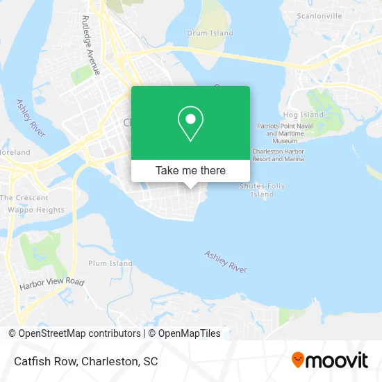 Catfish Row map