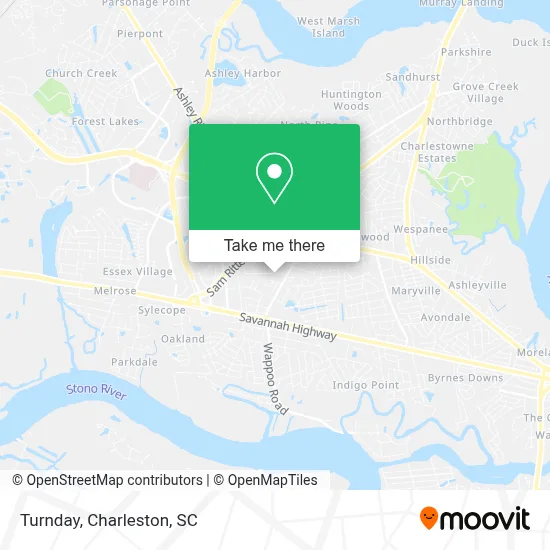 Turnday map