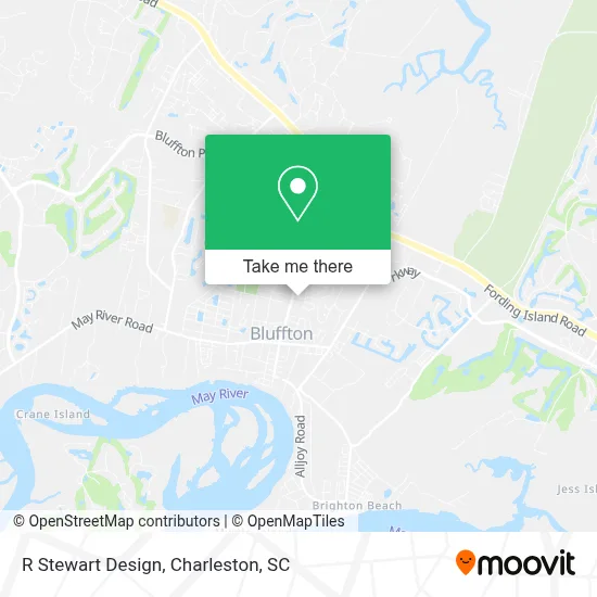R Stewart Design map