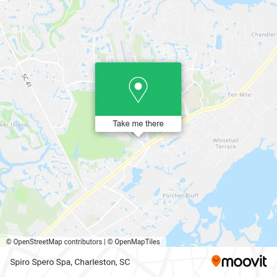 Spiro Spero Spa map