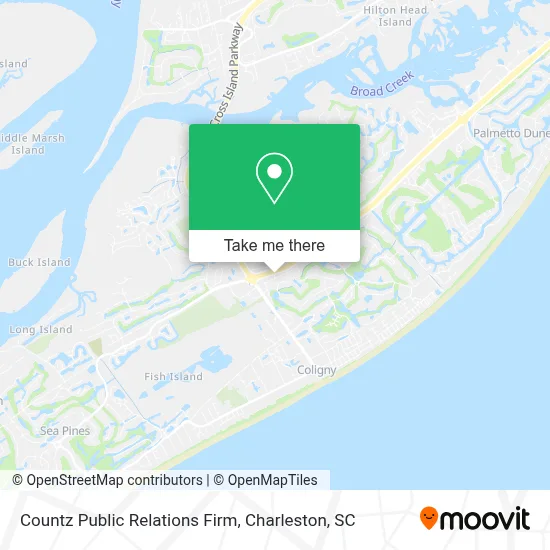 Countz Public Relations Firm map